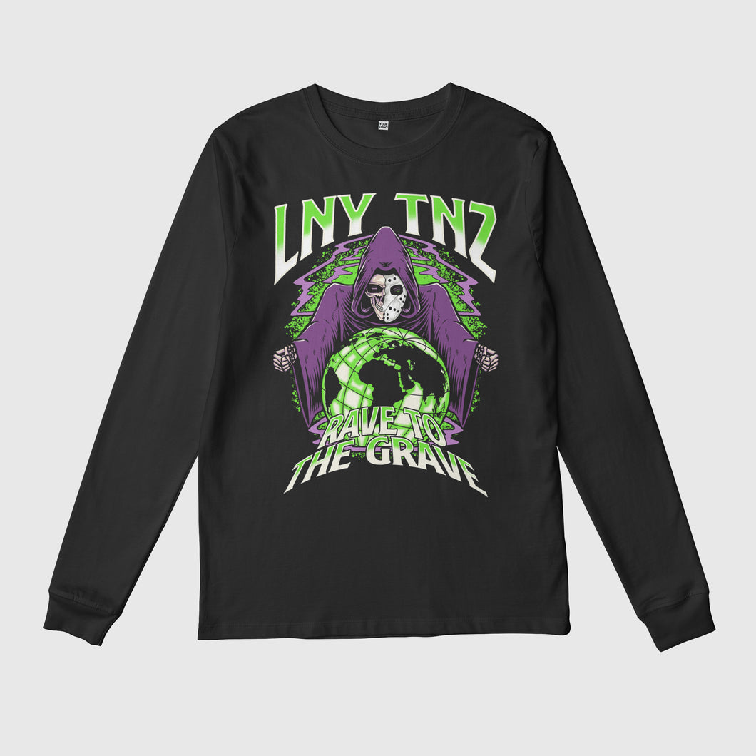 LNY TNZ X RAVE TO THE GRAVE LONG SLEEVE (HALLOWEEN)