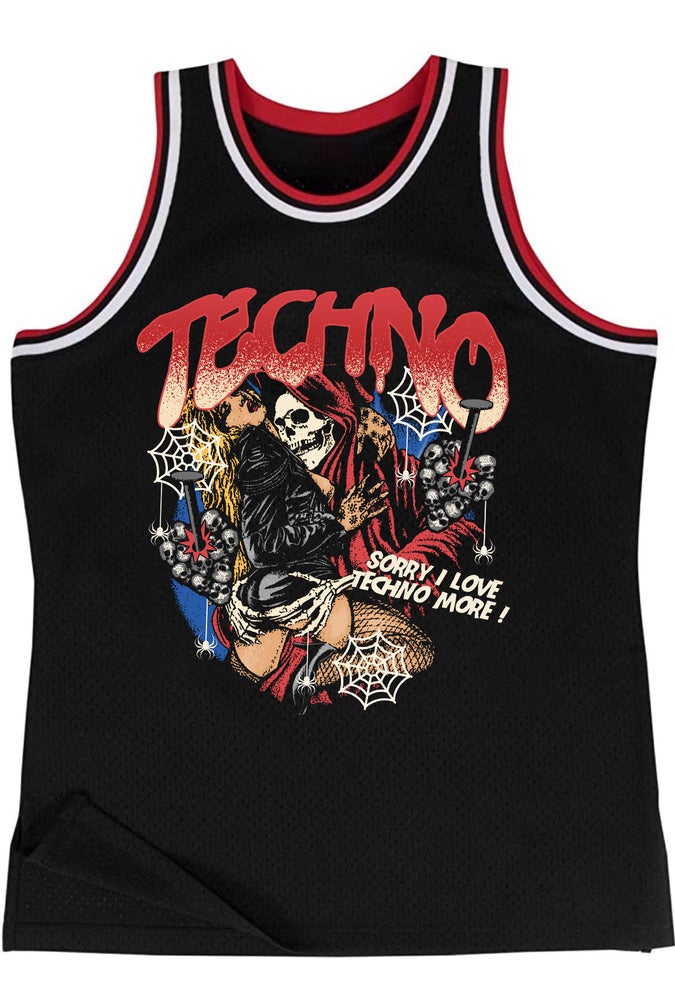 Techno Basketball Jersey